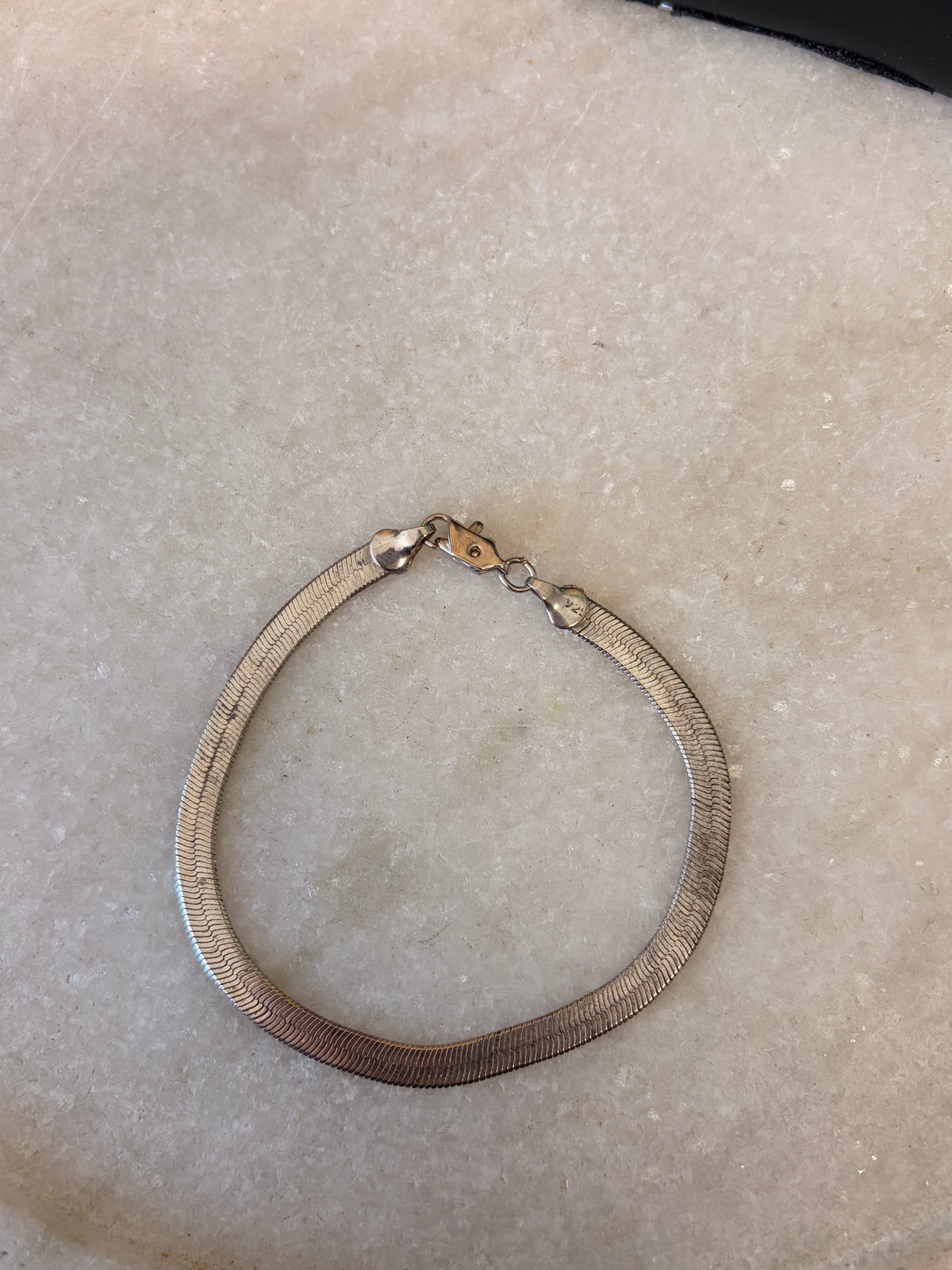 Thick 925 Silver Snake Chain Bracelet