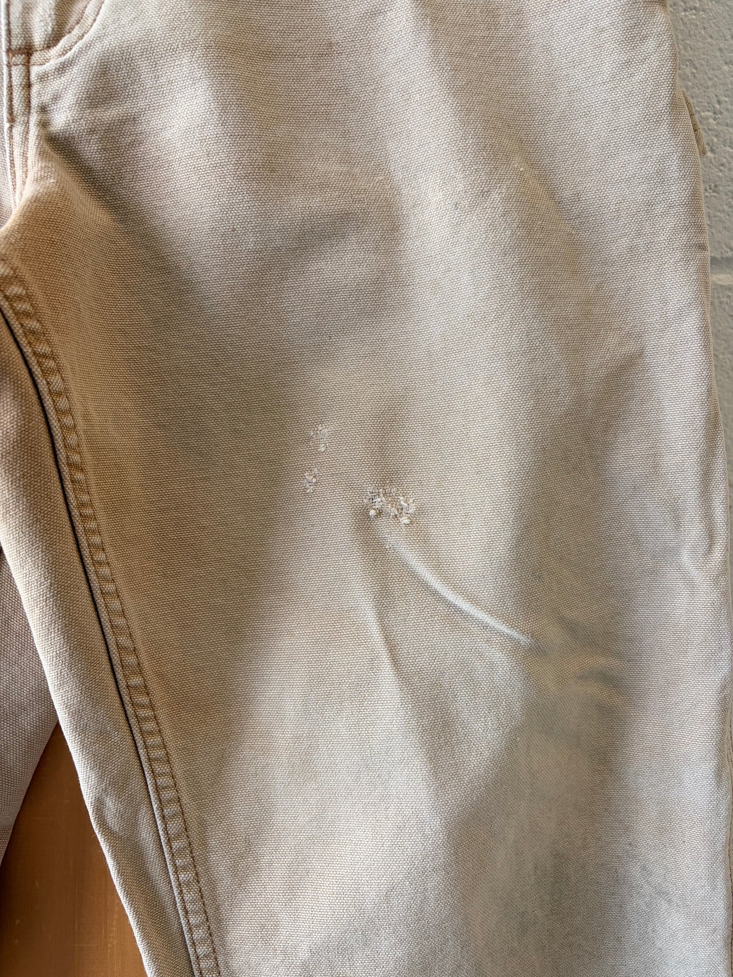 Khaki Carhartt Work Pants : 34x32