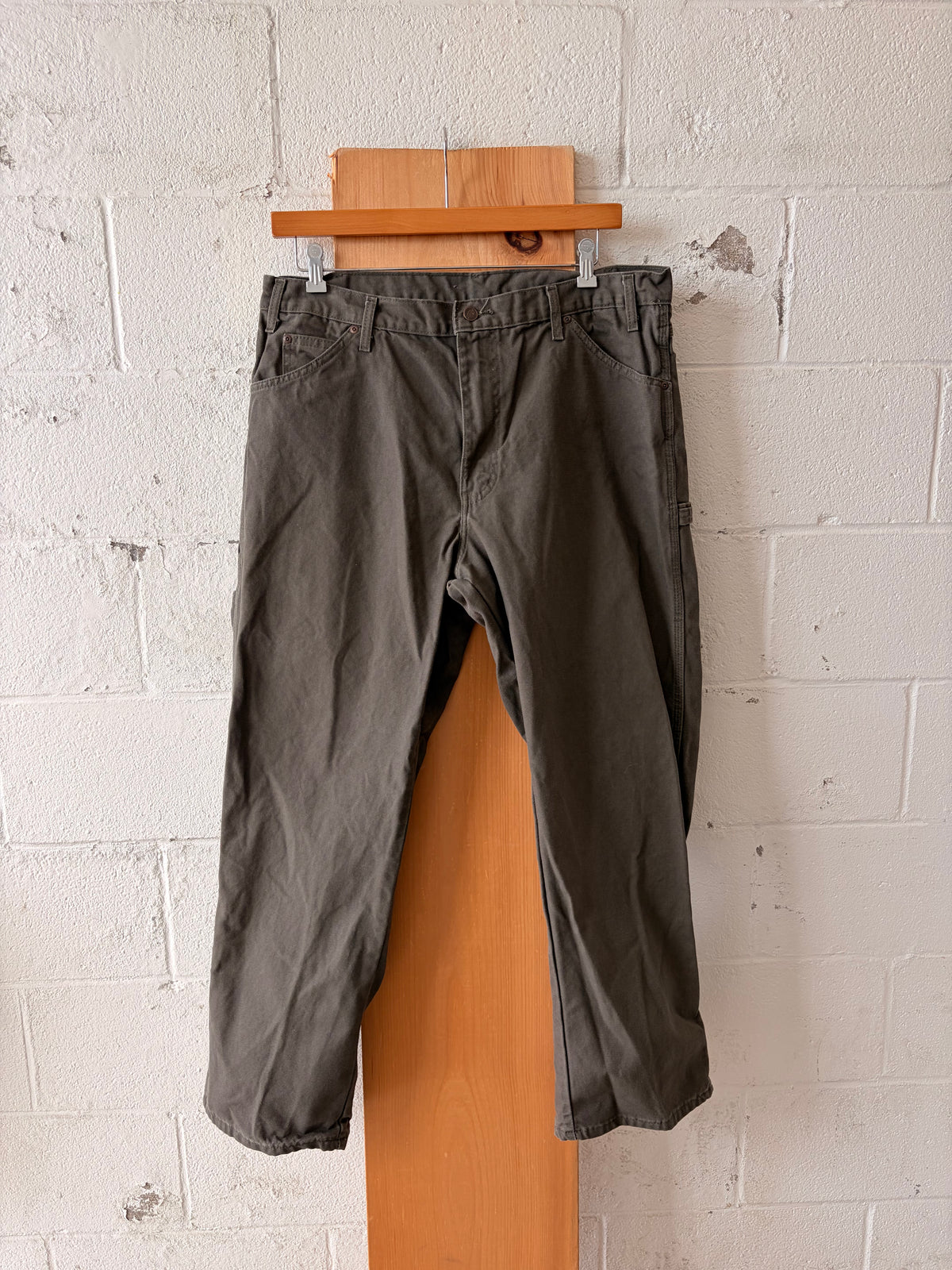 Deep Olive Dickies Pants : 38x30