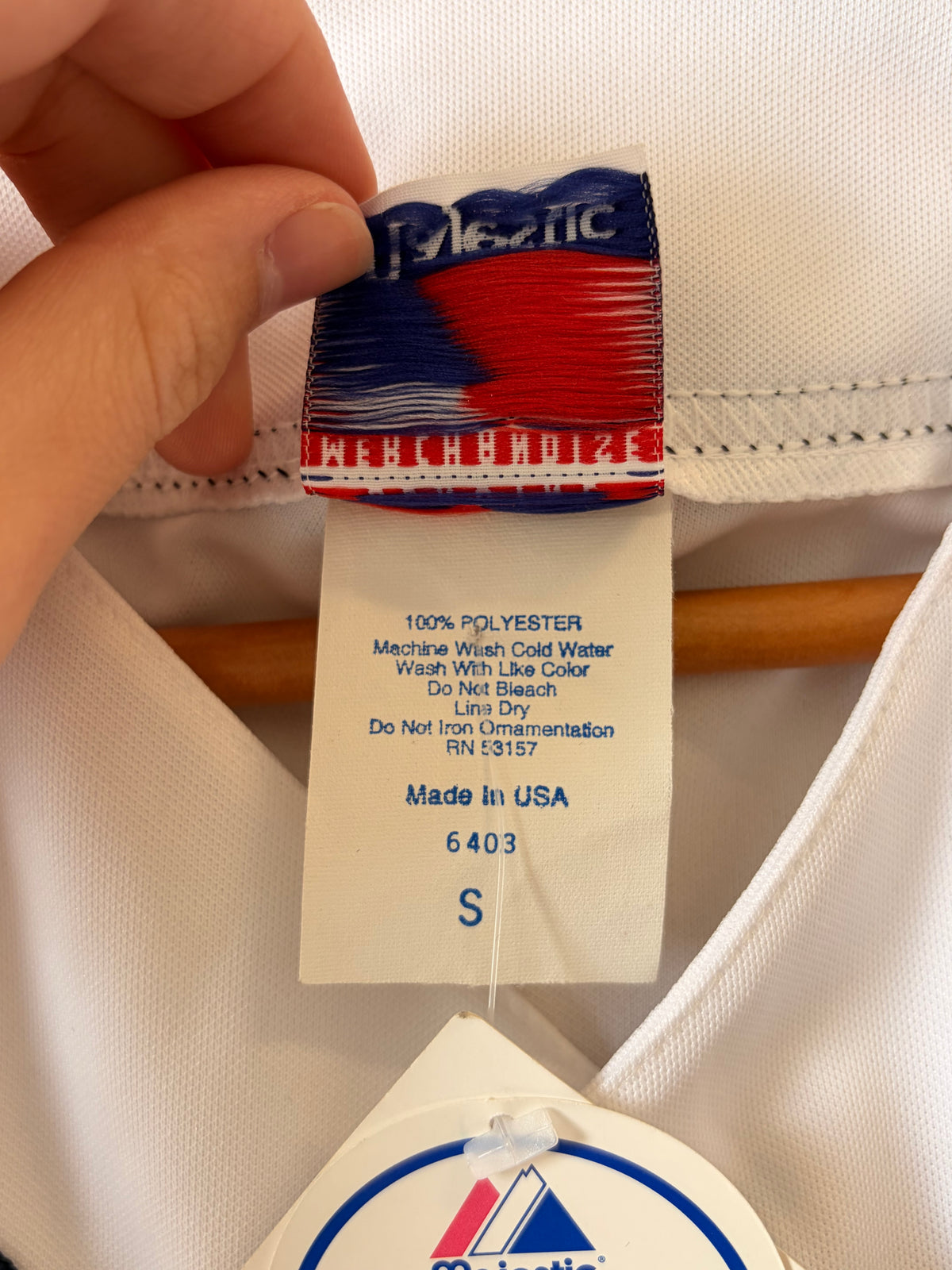 Vtg Majestic Atlanta Braves MLB Jersey : XS/S