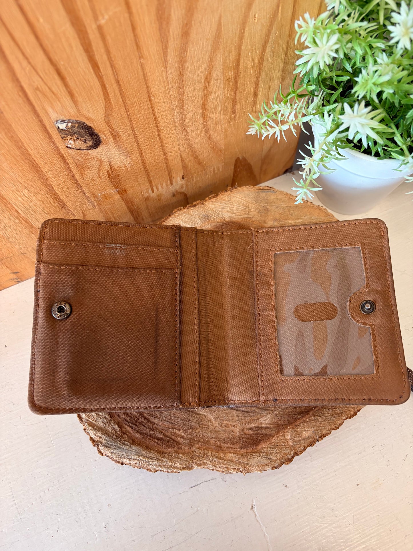 Studded Lace Wallet (As Is)