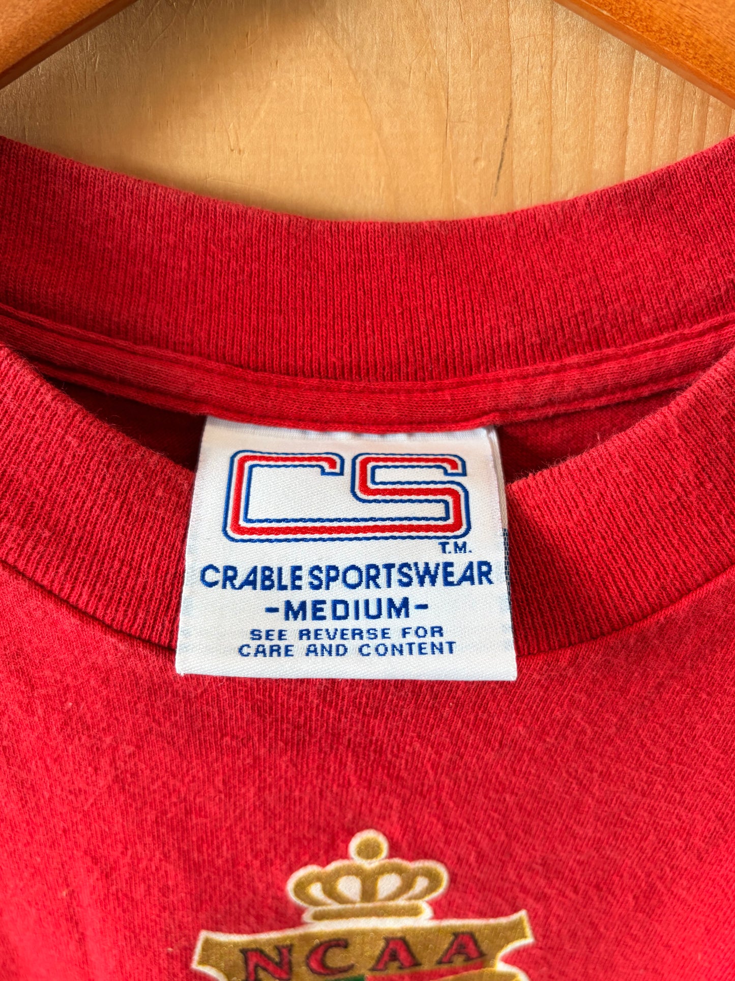 ‘94 Single Stitch Arkansas Final Four Tee : M