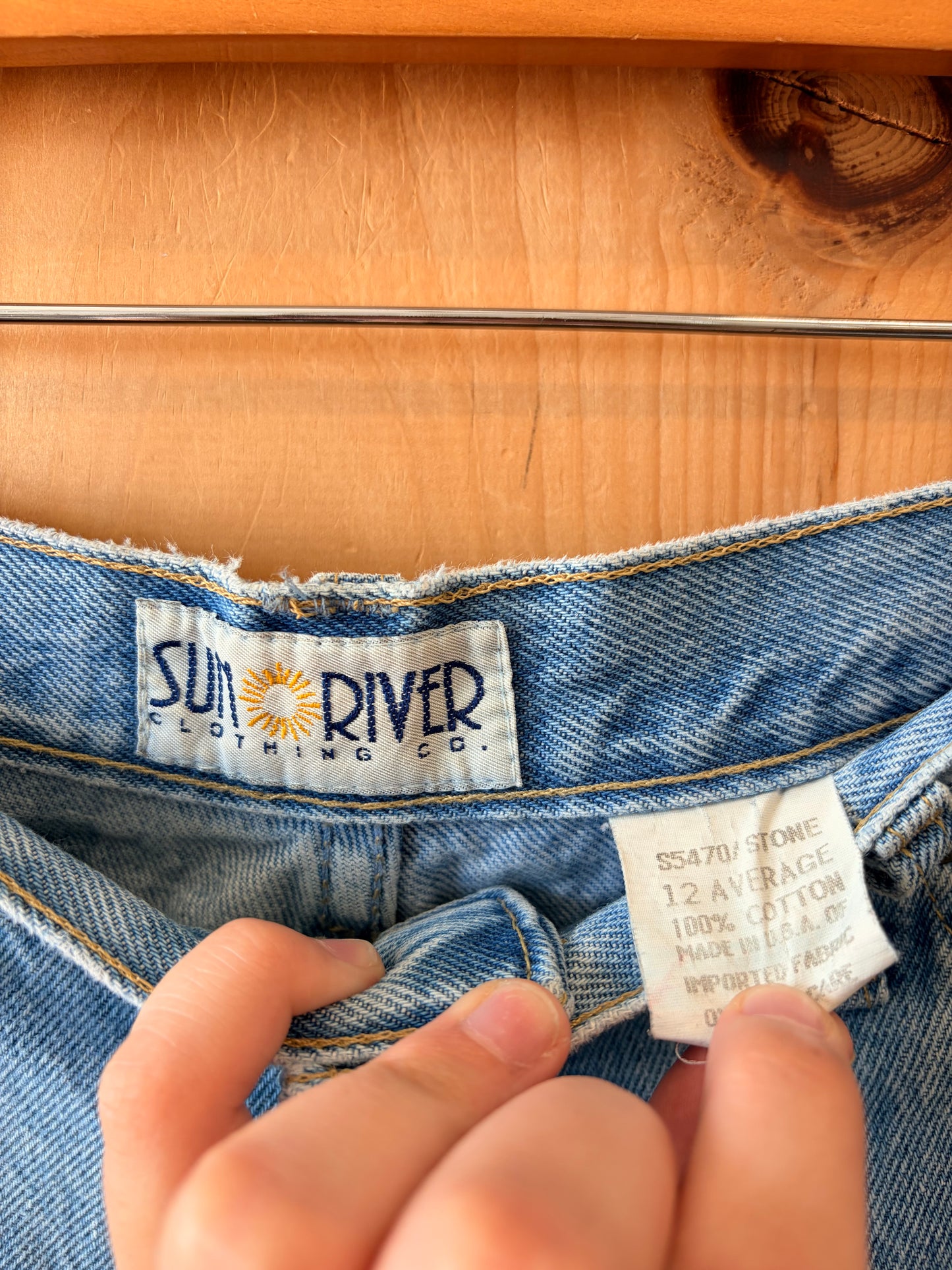 Vtg Sun River Jeans : 12
