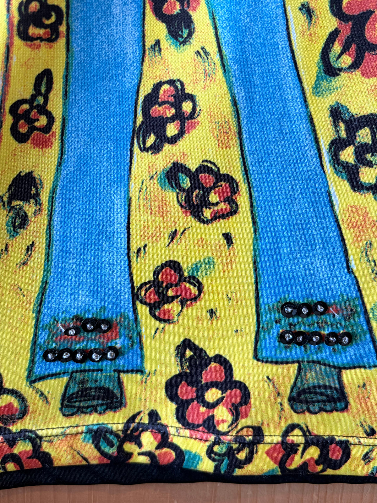 Y2K Lapis Groovy Top : S/M