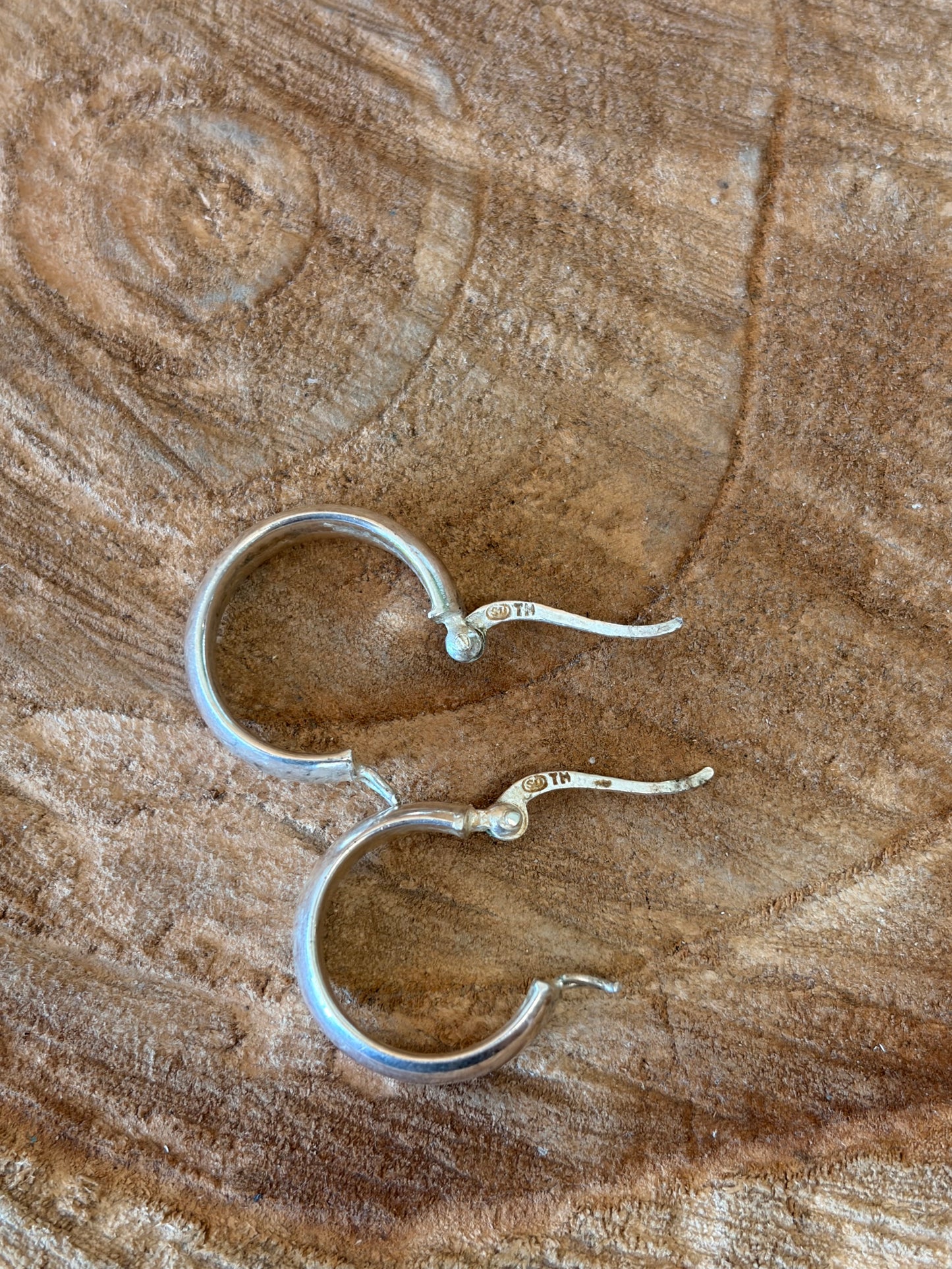 925 Silver Hoops