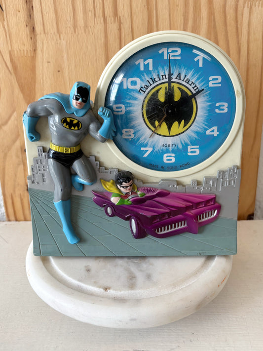 Vtg Batman Clock (As Is) (Local Pick Up Only)