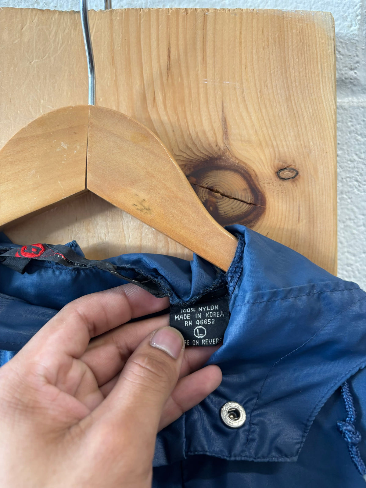 Vtg Colorblock Windbreaker Jacket : L