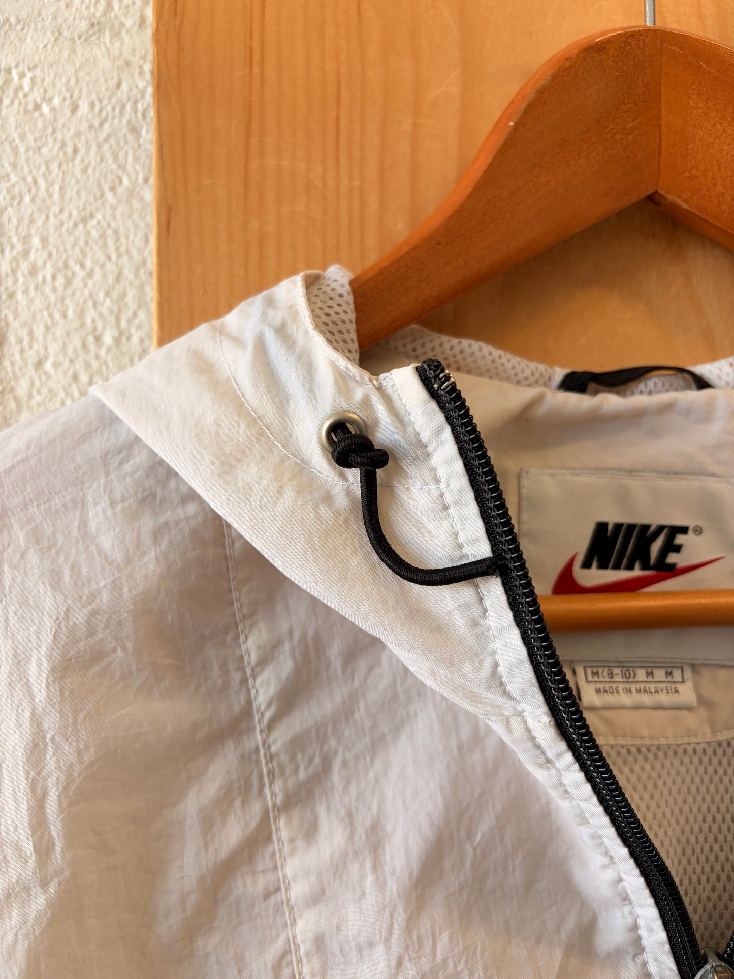 Vtg White Nike Windbreaker : M (As Is)