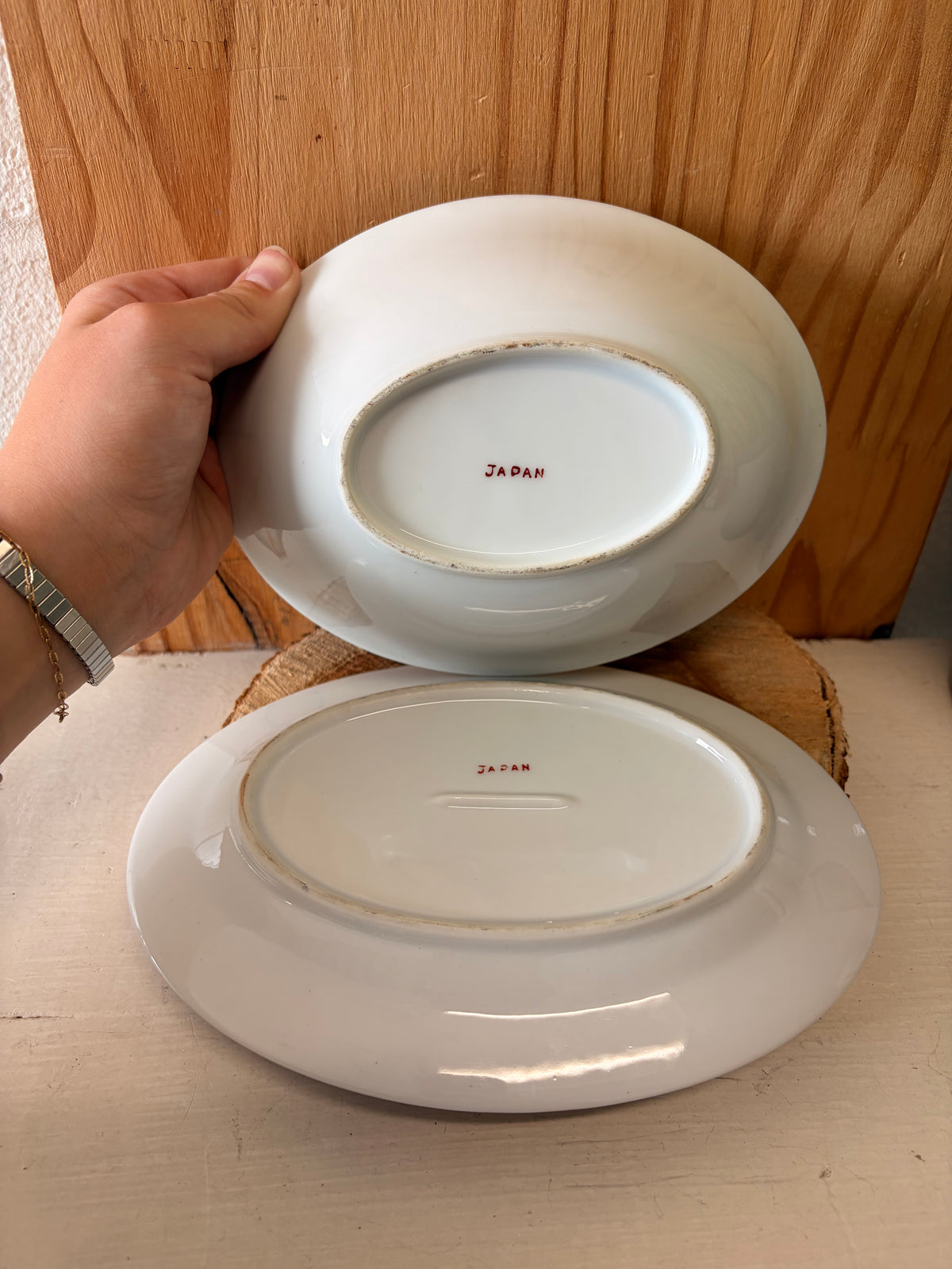 Vtg Floral Plate & Bowl Set (Local Pick Up Only)