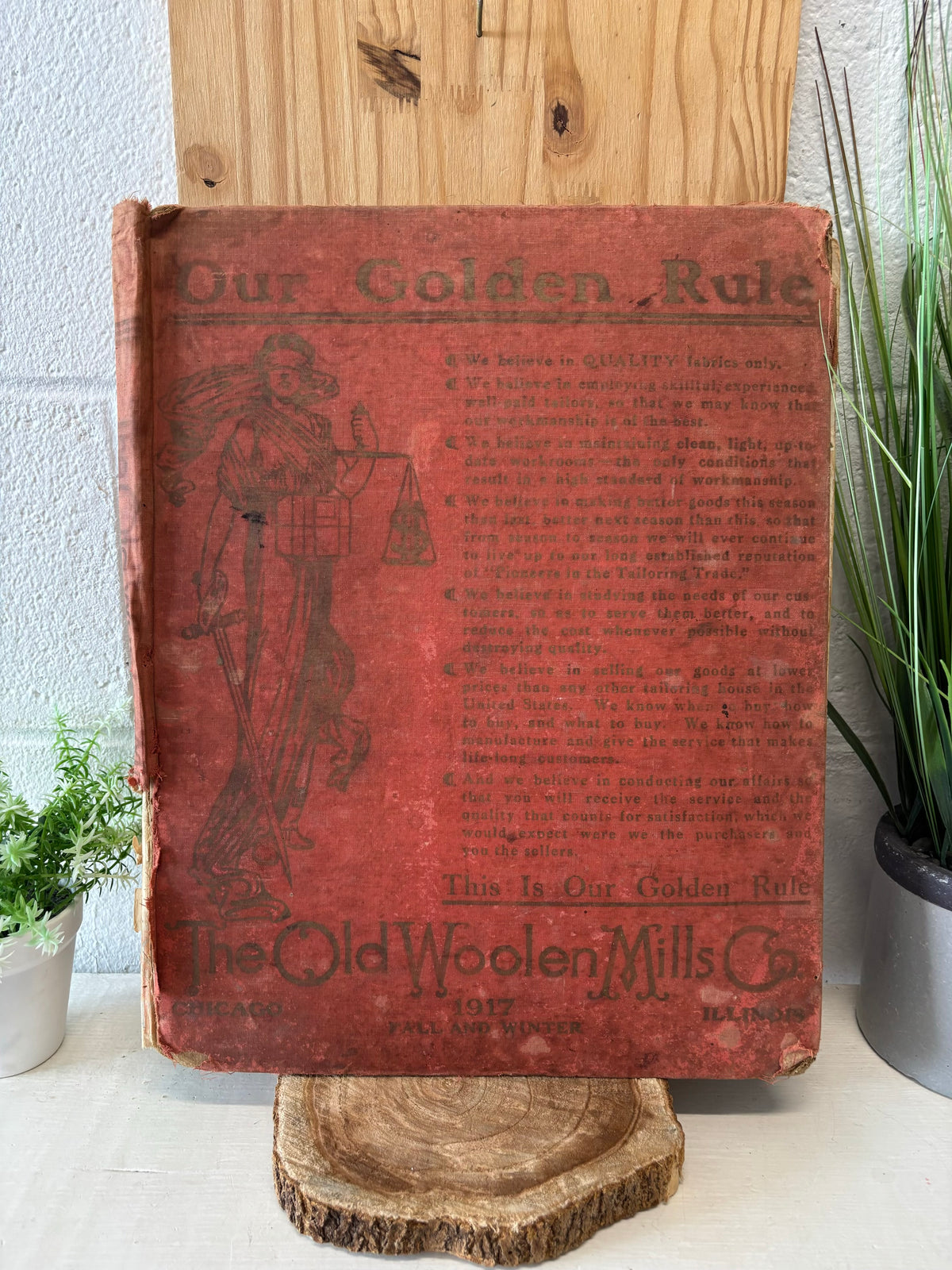 Vtg Early 1900’s Scrap Book (Local Pickup Only)