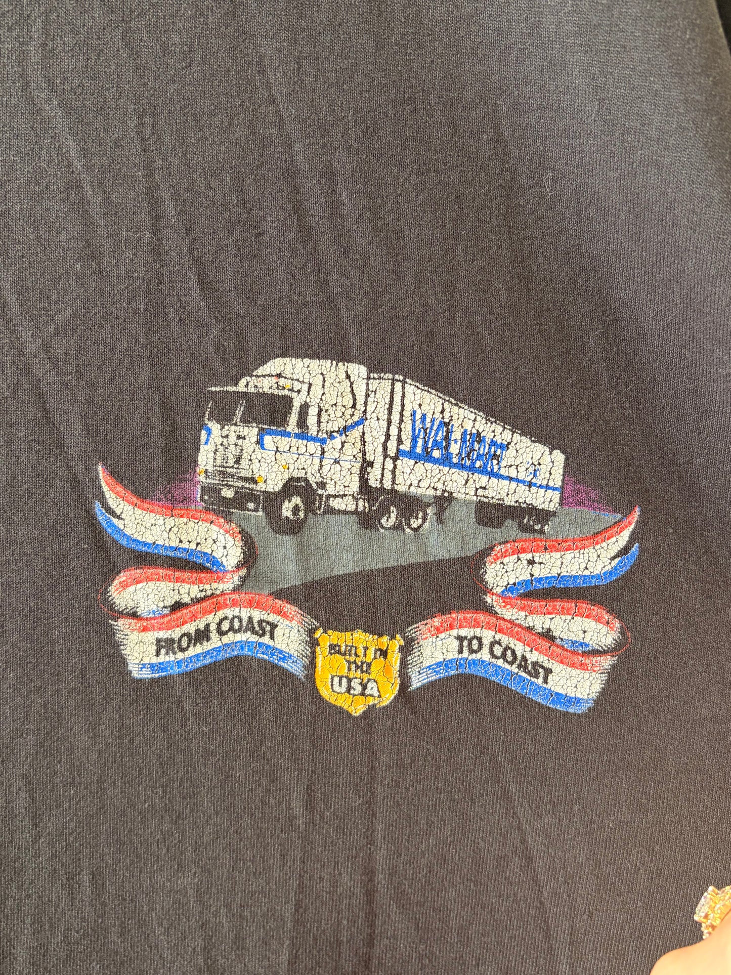 Vtg Single Stitch “From Coast to Coast” Walmart Tee : XXXL