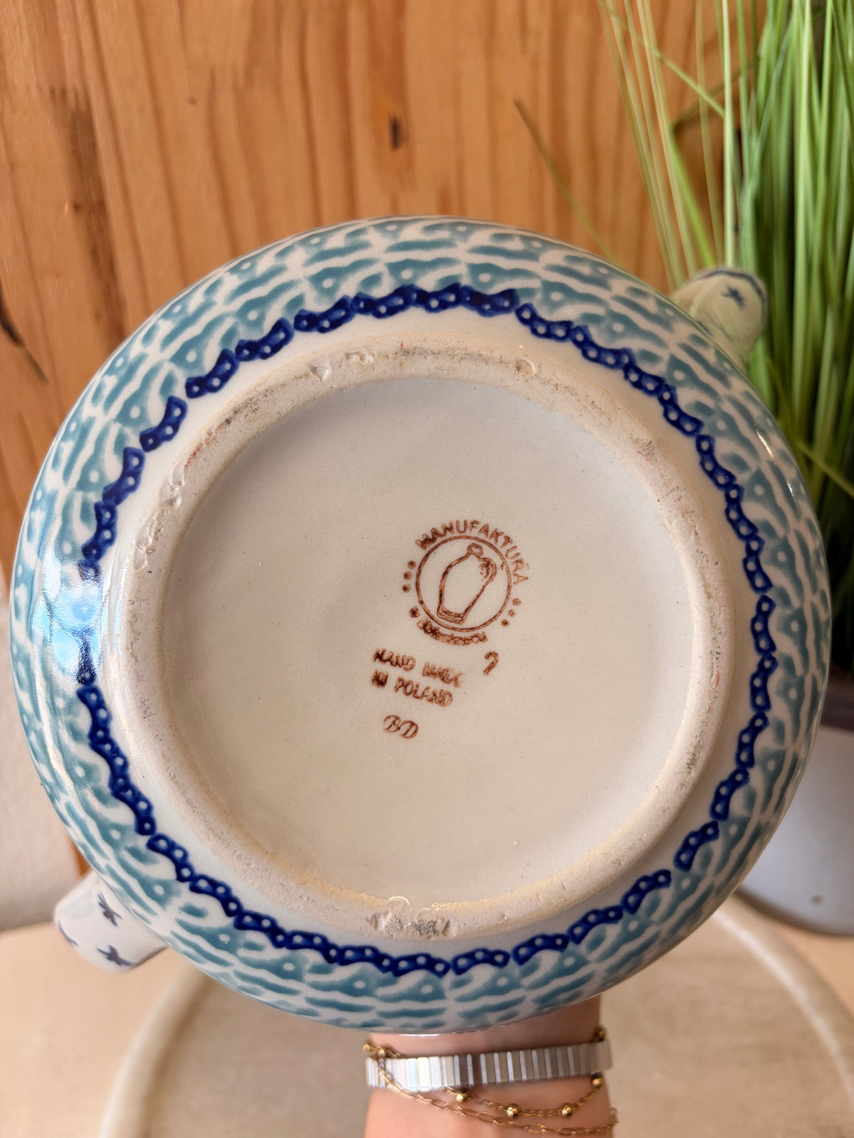 Hand Made in Poland Manufaktura Teapot (Local Pick Up Only)