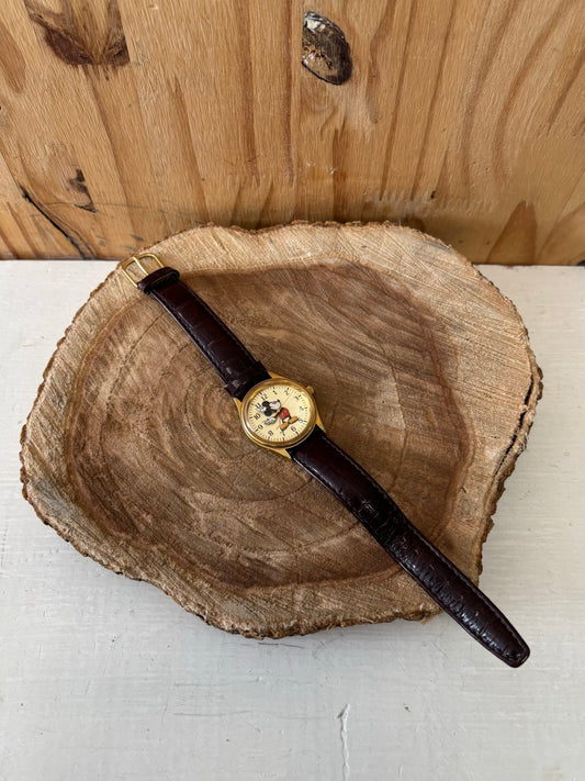 Vtg Mickey Watch (Untested)