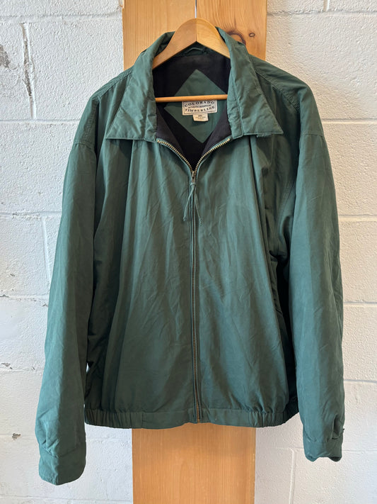 Vtg Green Jacket : 2XL