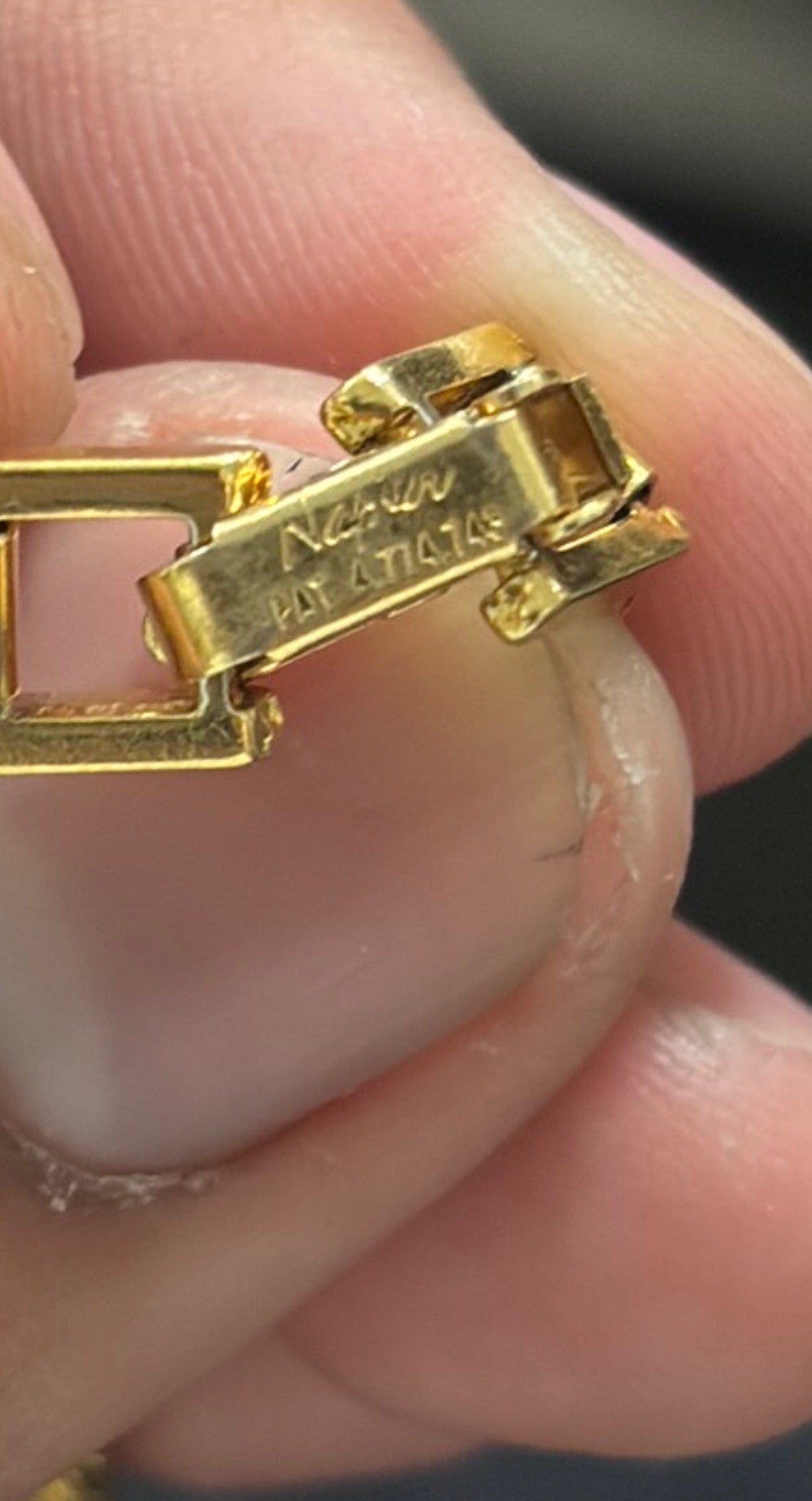 Napier Gold Tone Bracelet