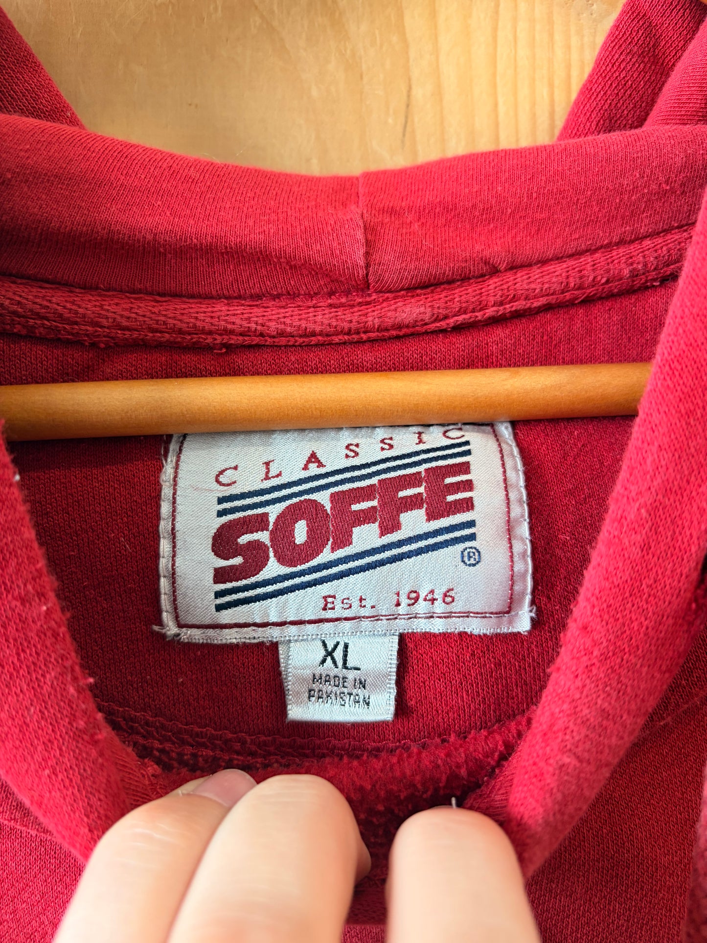 Vtg Soffe Arkansas Hoodie : XL