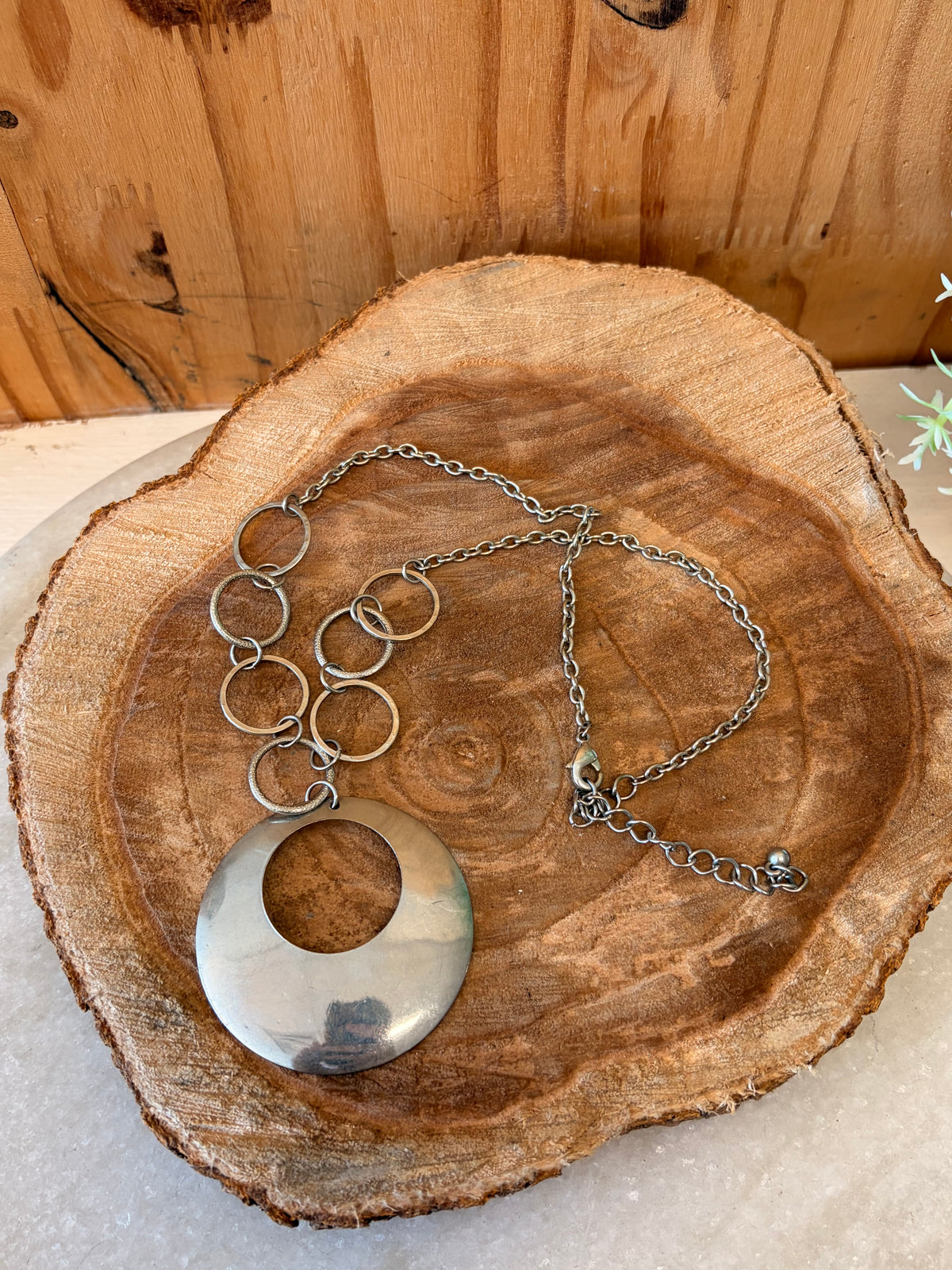 Multi-Circle Link Necklace