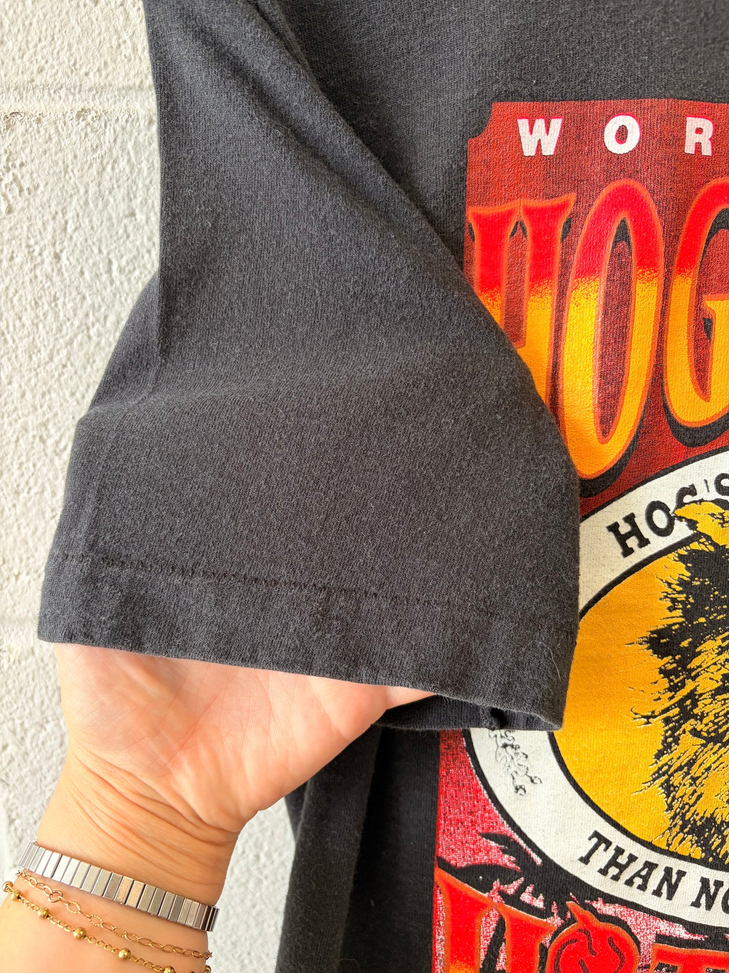 Vtg Single Stitch Hogs Breath Saloon Tee : L