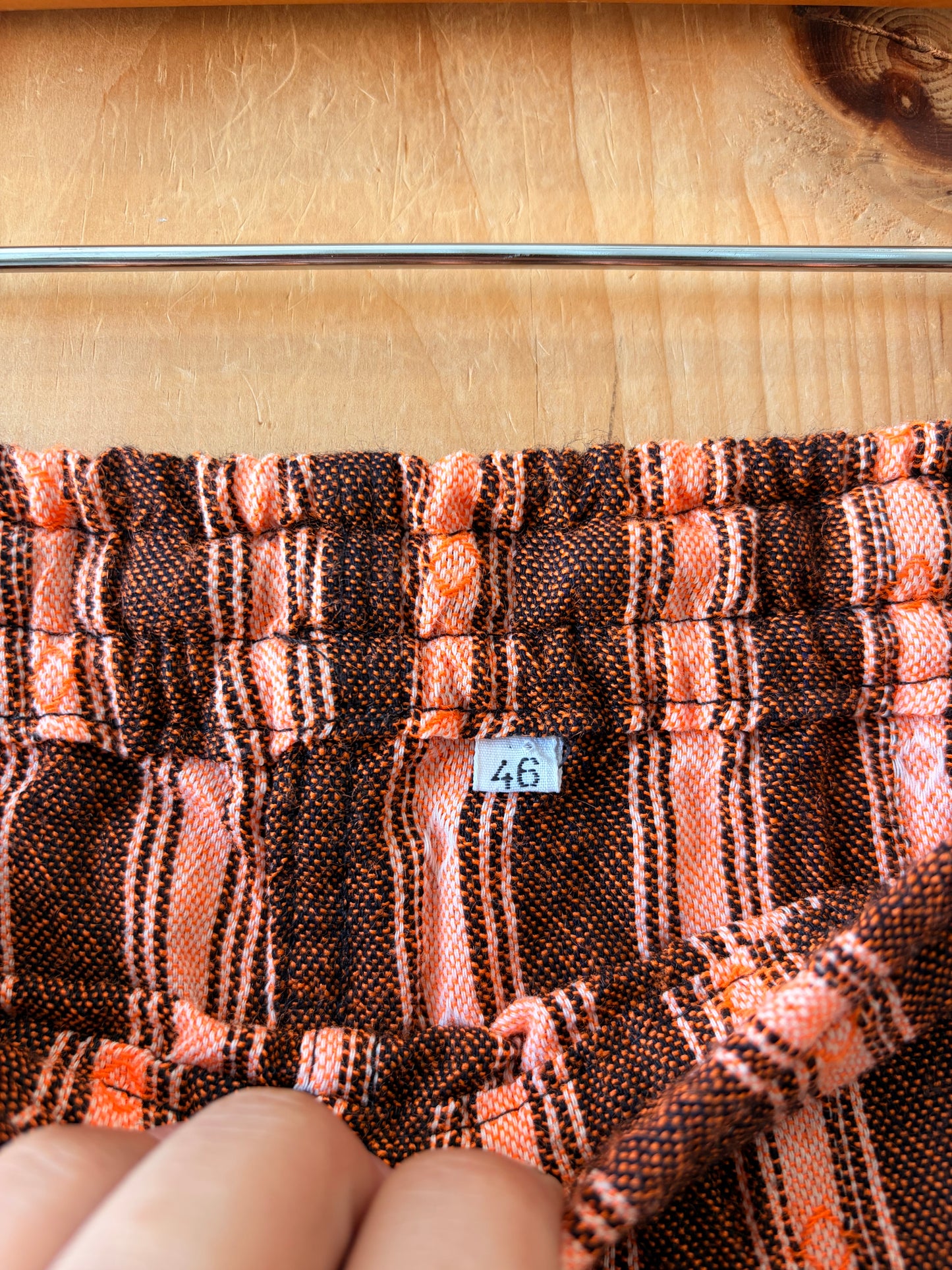 Striped Boho Cargo Pants : 32”W