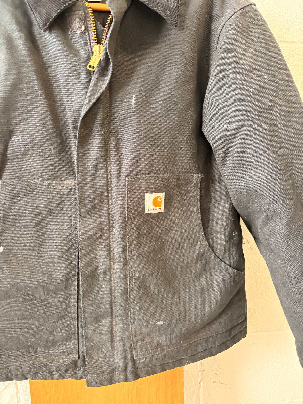 Black Carhartt Heavy Coat : M