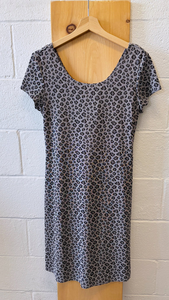Vtg Leopard Print Dress : 12