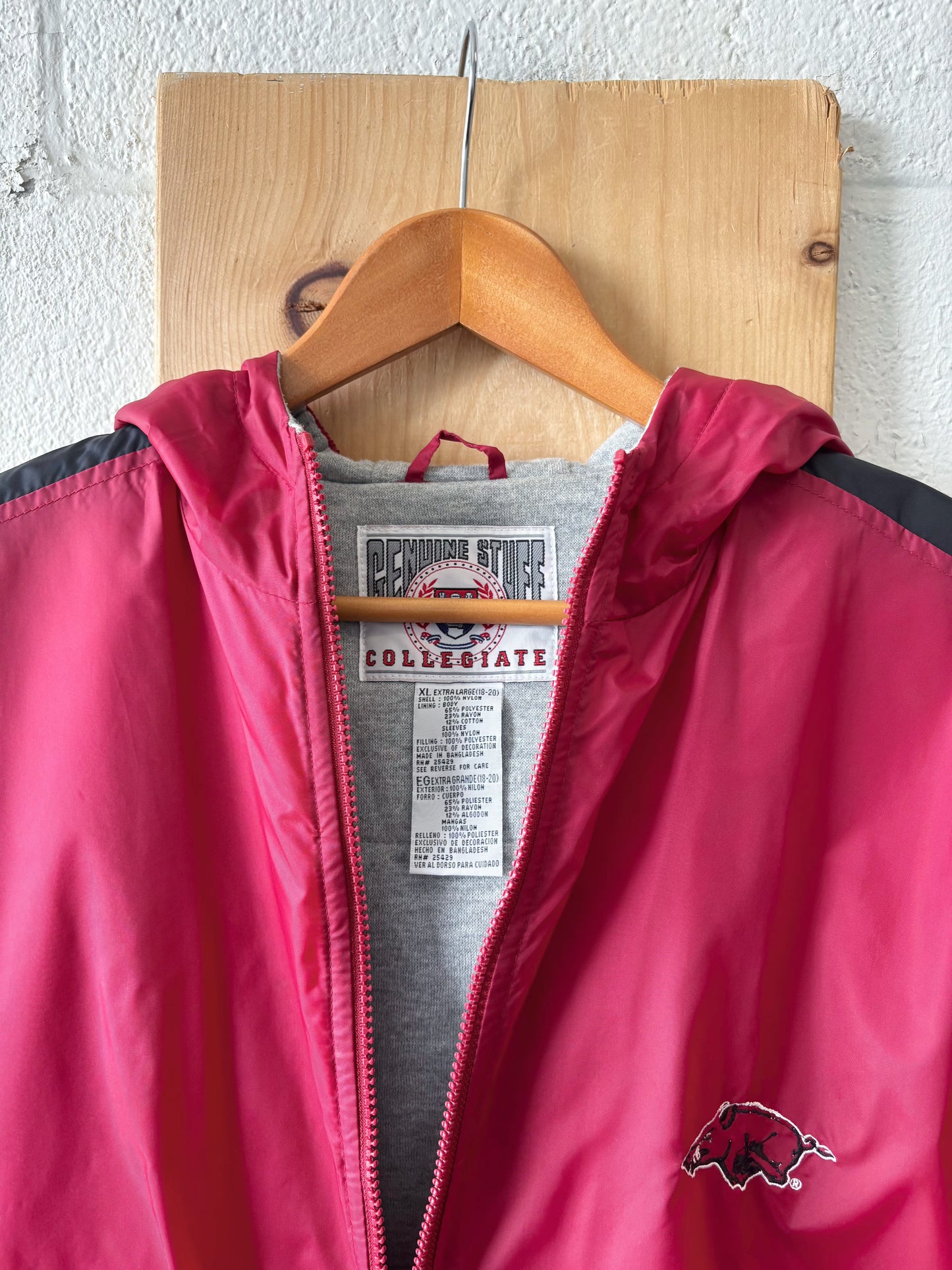 Arkansas Razorback Jacket : YOUTH XL