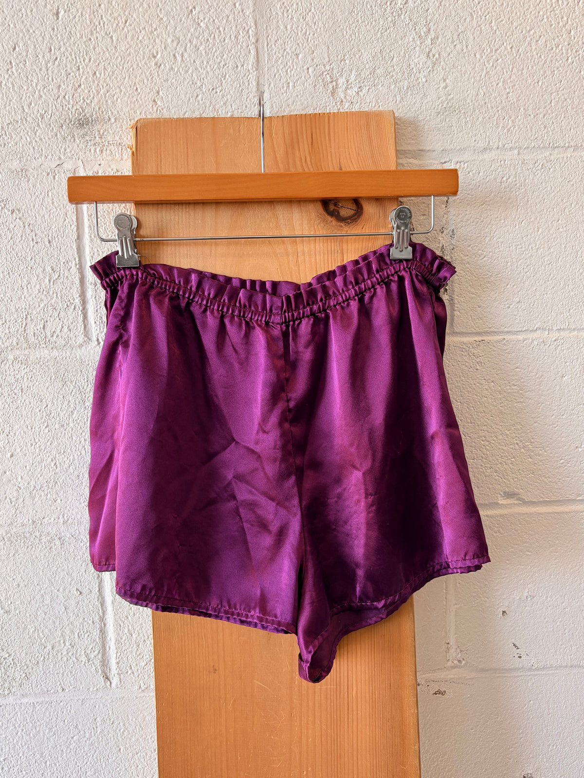Vtg Victoria’s Secret Gold Label Purple Sleep Set : M