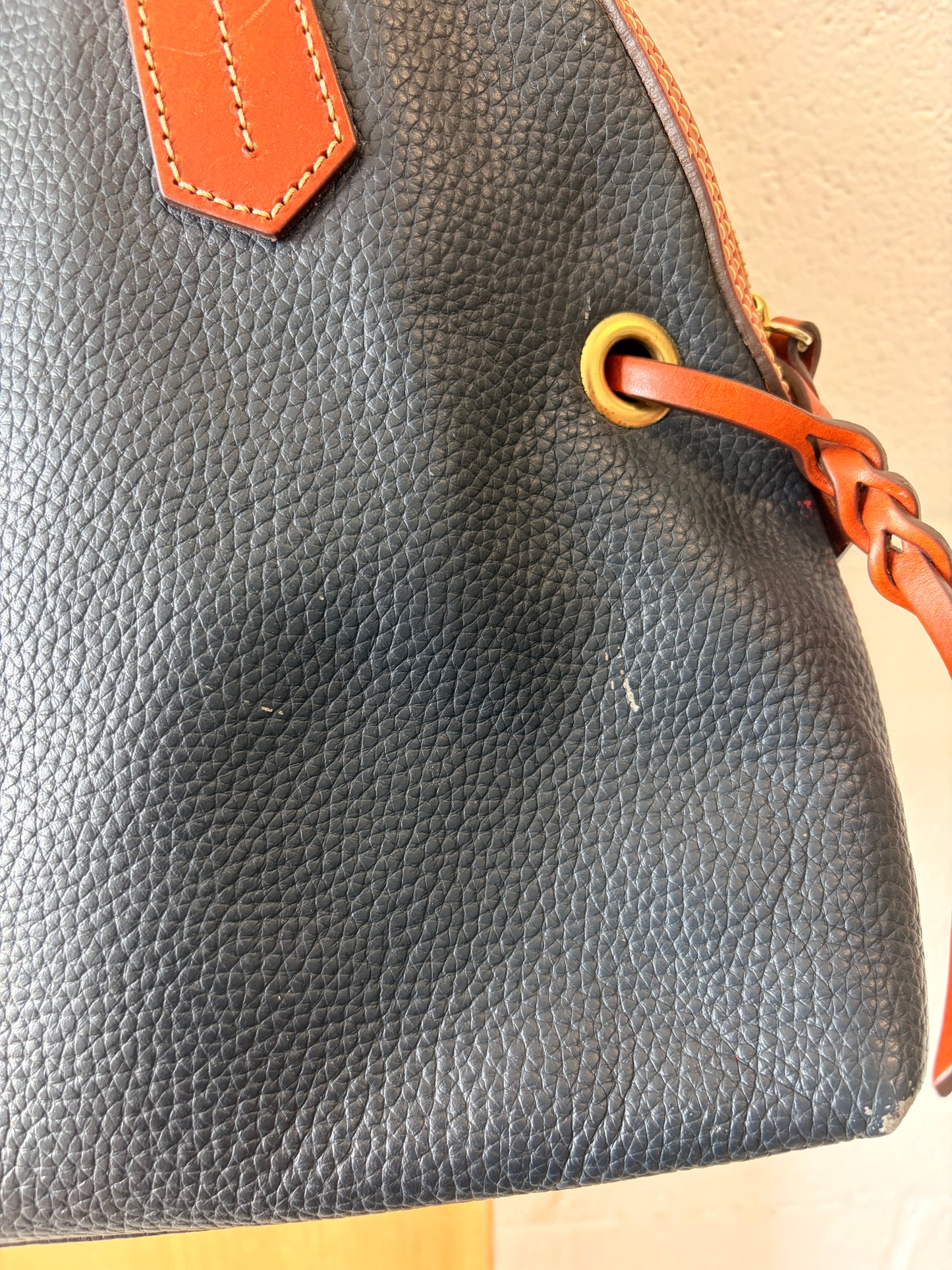 Navy Dooney & Bourke Purse
