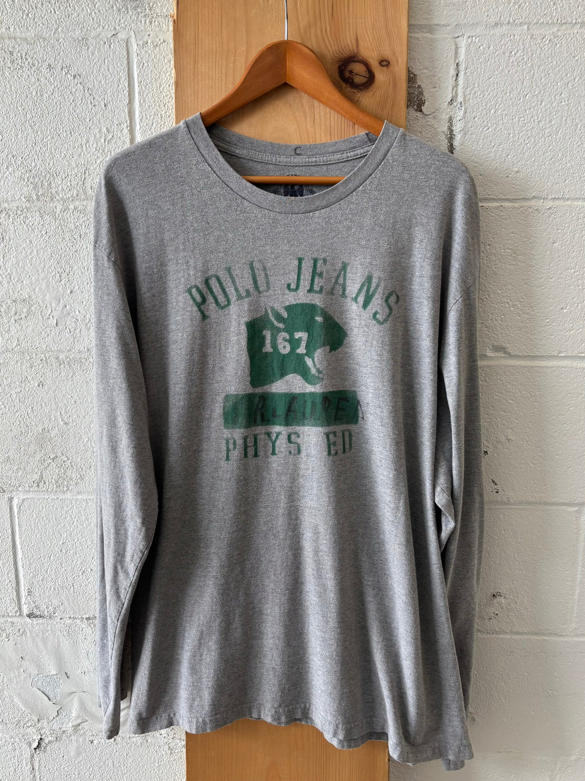 Ralph Lauren Gray Long Sleeve : 2XL