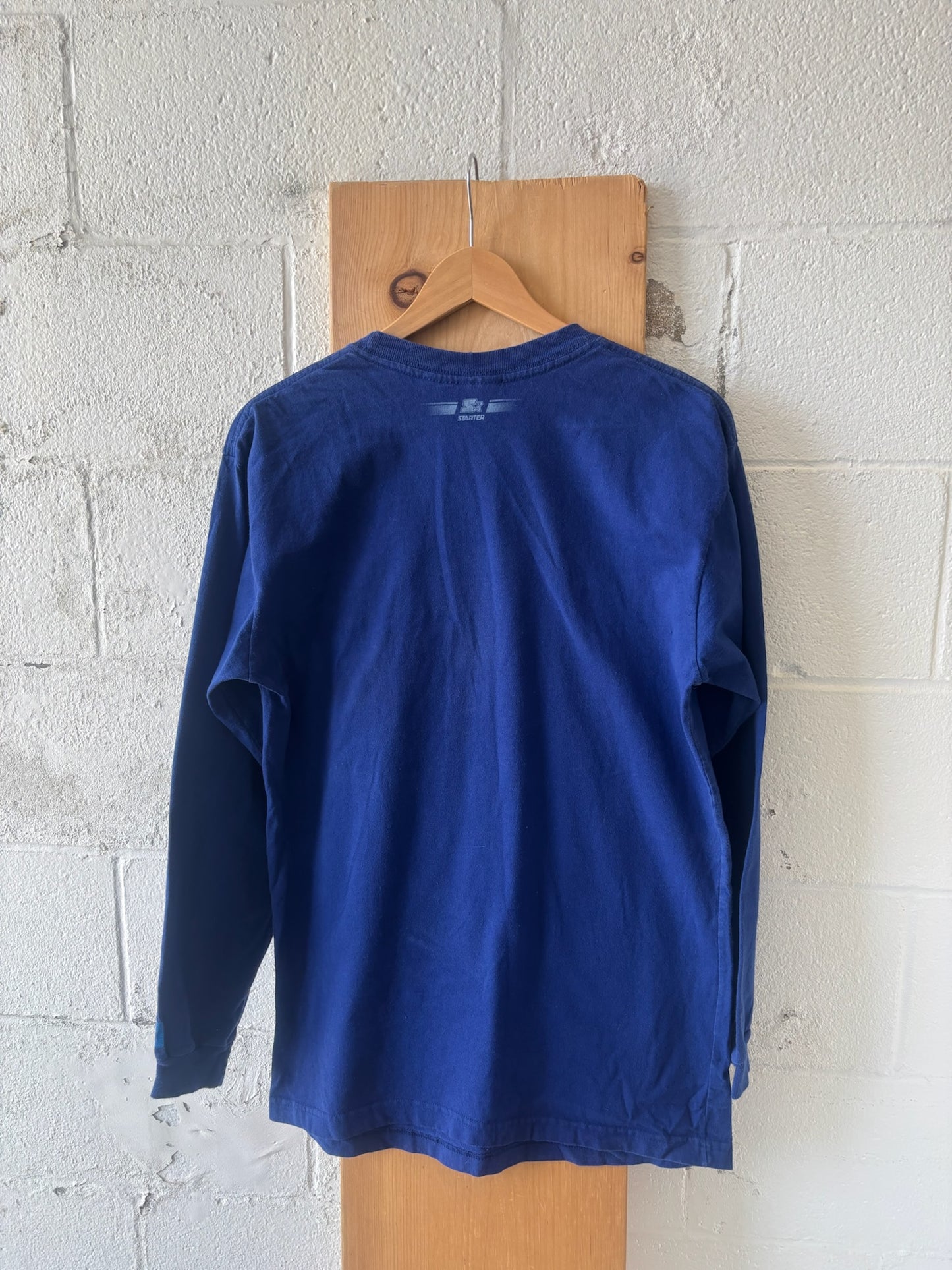 Vtg Blue Starter Long Sleeve : S