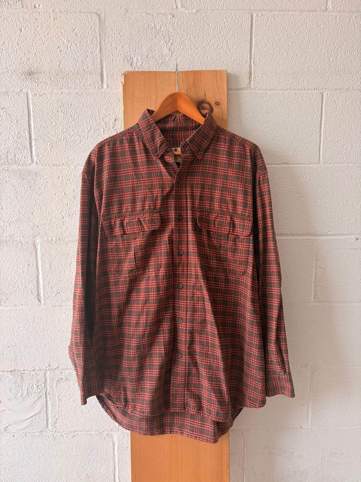 Vtg Woolrich Flannel : XL