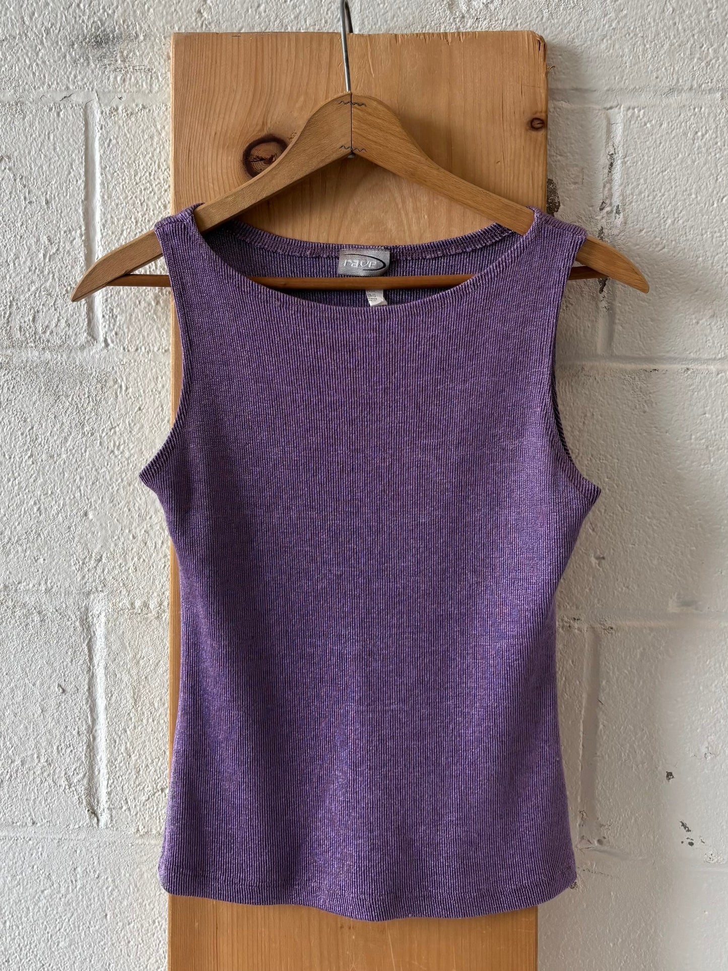 Vtg Purple Tank : S
