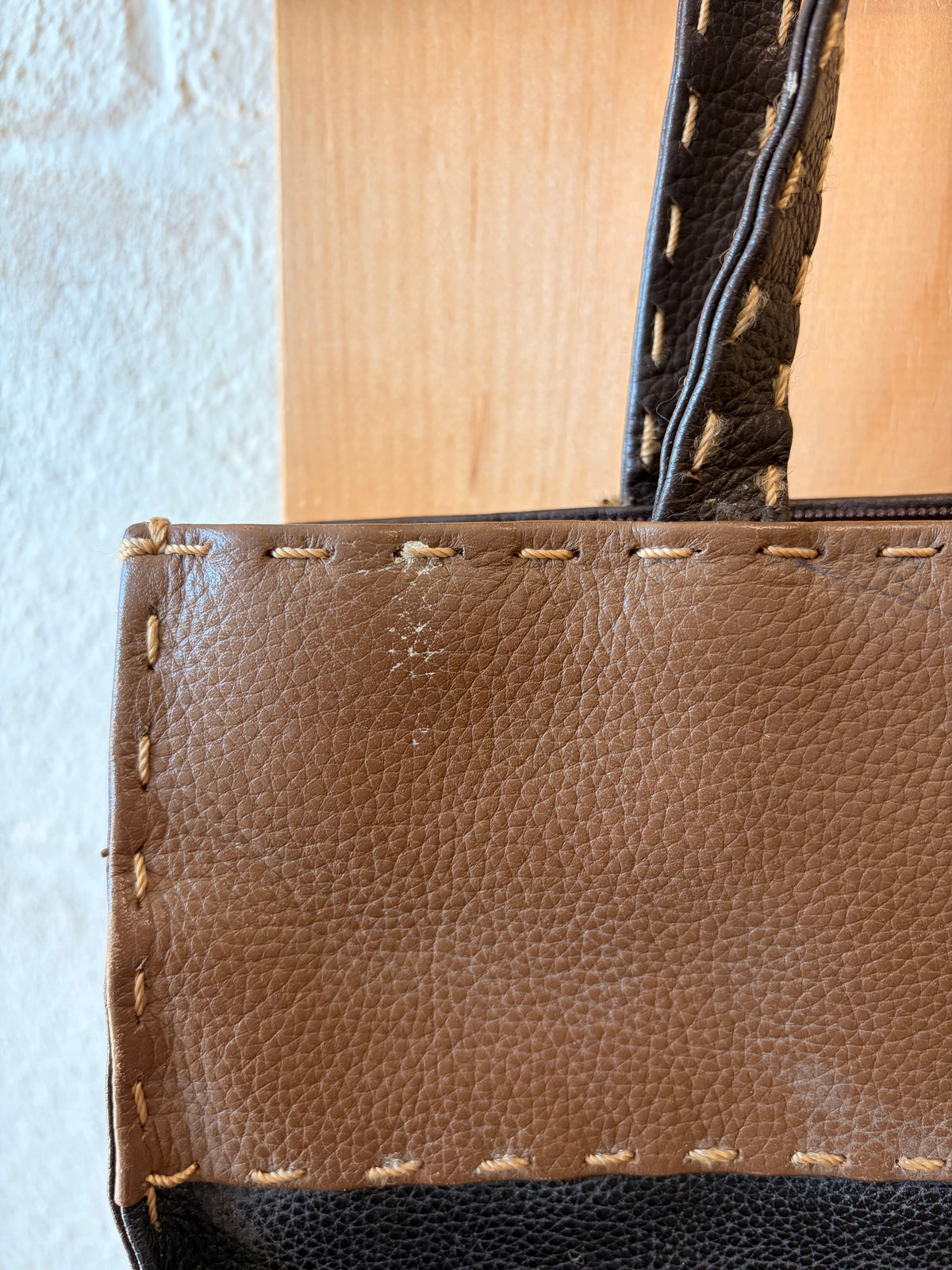 Patchwork Shoulder Purse