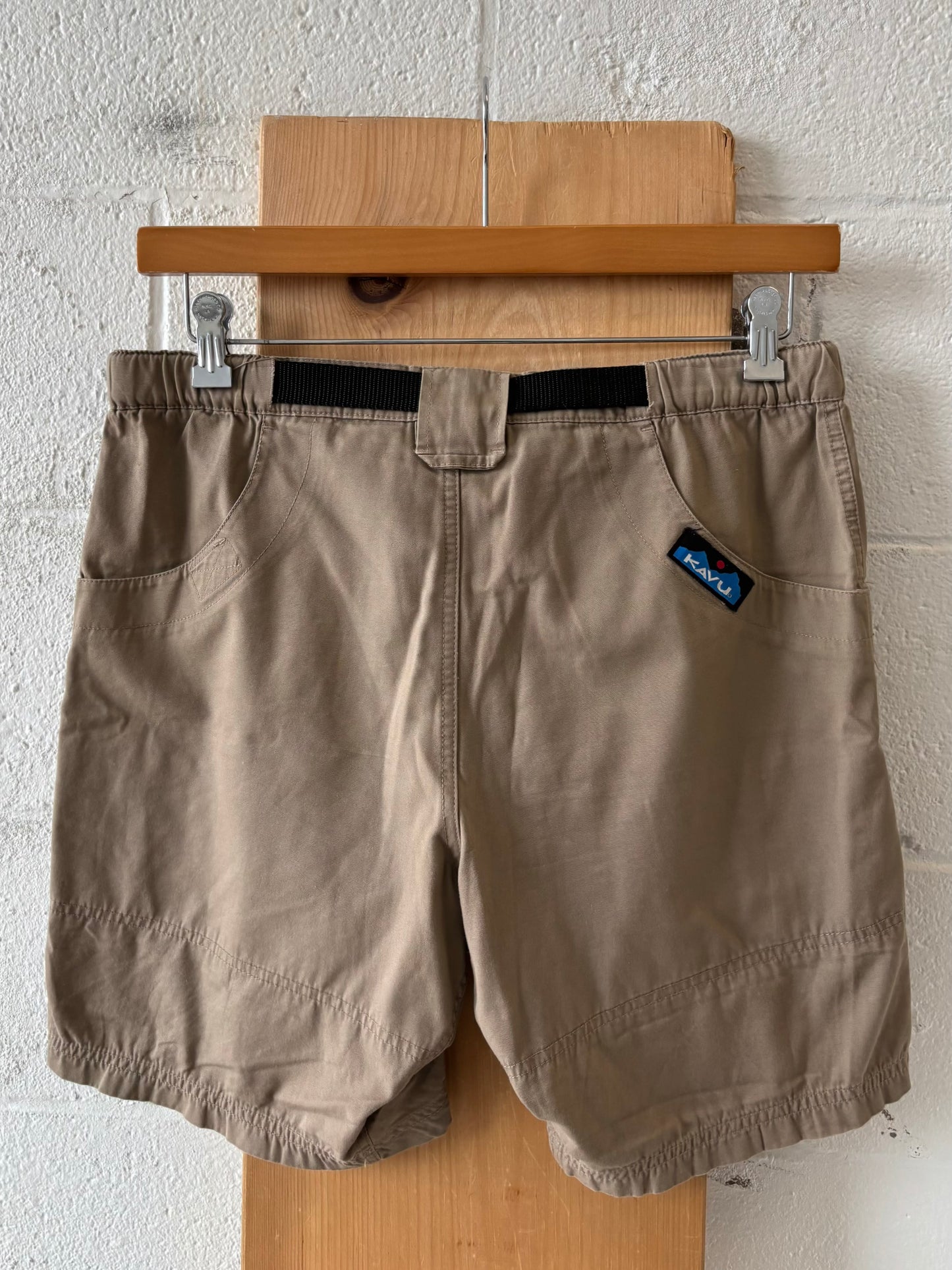 Brown Kavu Belted Shorts : S