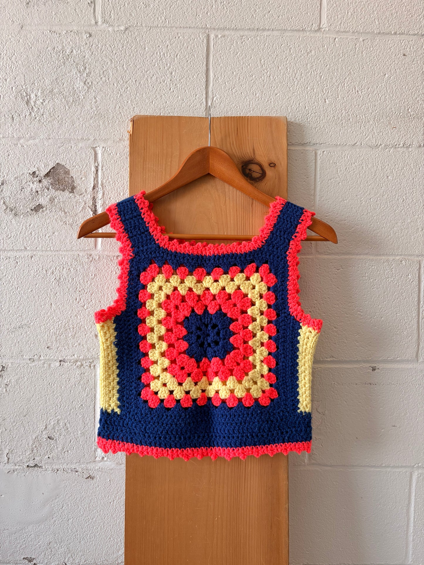Bright Crochet Tank : S/M