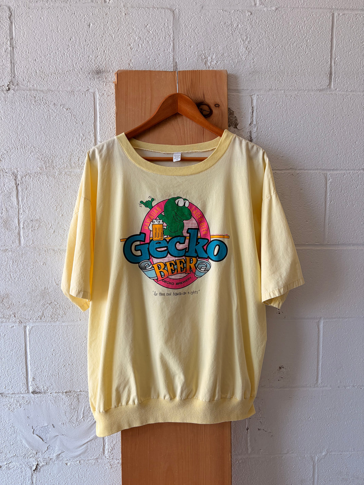 ‘87 Gecko Beer Tee : XL (As Is)