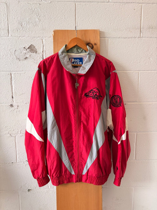 Vtg Arkansas Pro Player Windbreaker Jacket : XXL