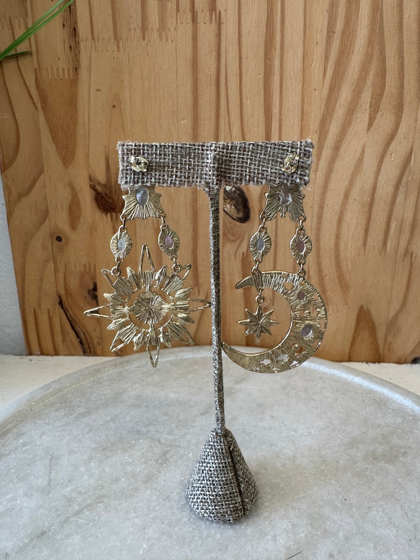 Moon and Sun Earrings