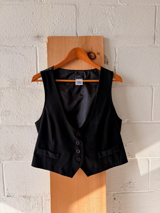 Classic Black Vest : XL