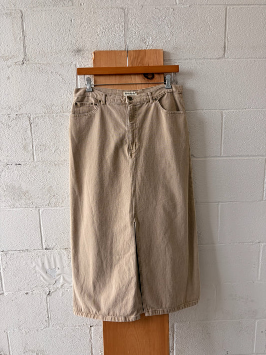 ‘03 Eddie Khaki Skirt : 35” W