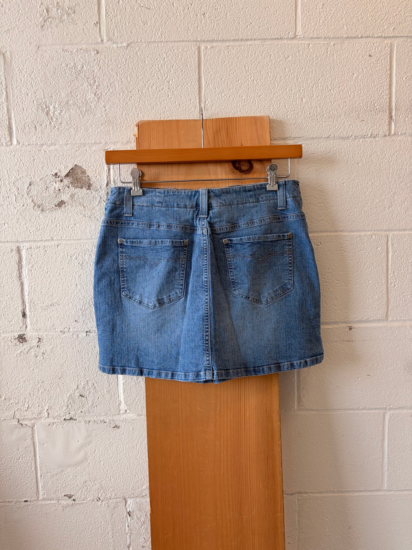 Denim Skort : 34”W