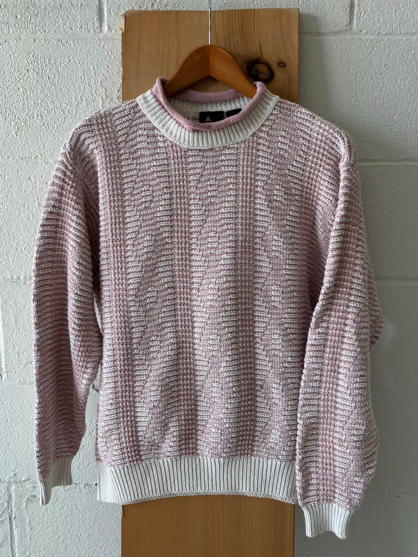 Vtg Pink Lizsport Sweater : M