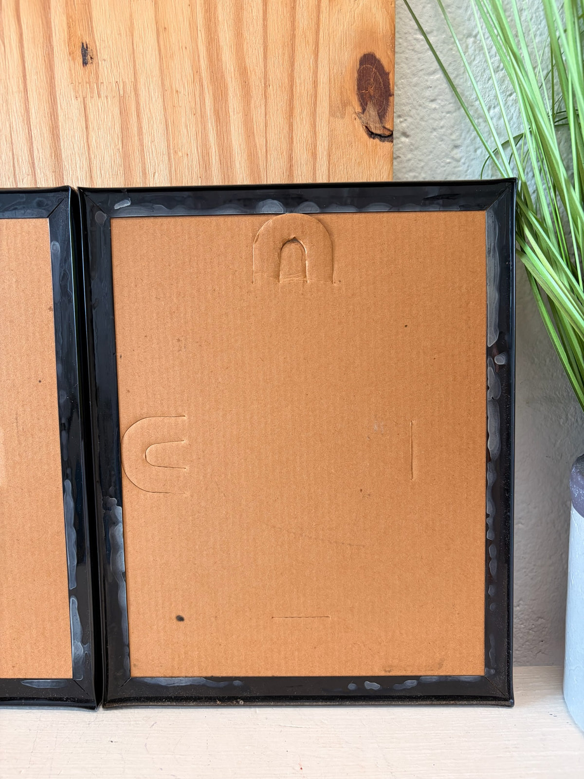 Vtg Pair of Landscape Foil Artwork (Local Pick Up Only)