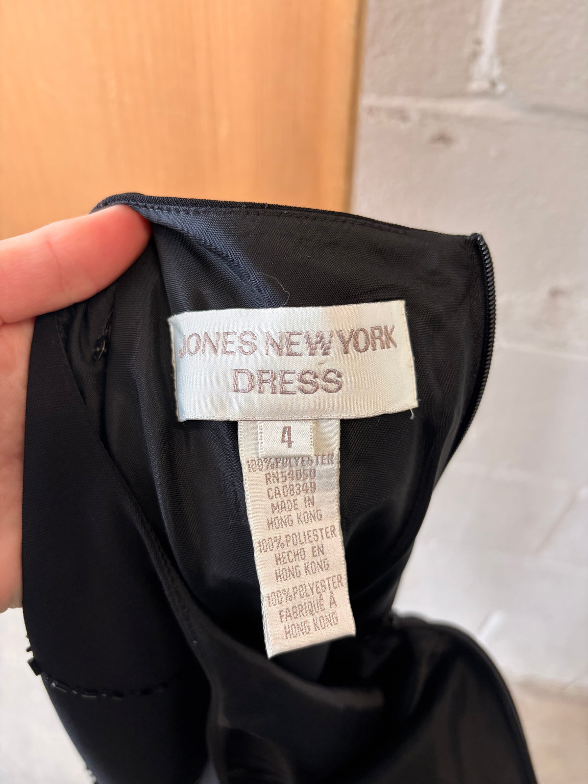 Vtg Jones New York Beaded Cocktail Dress : 4