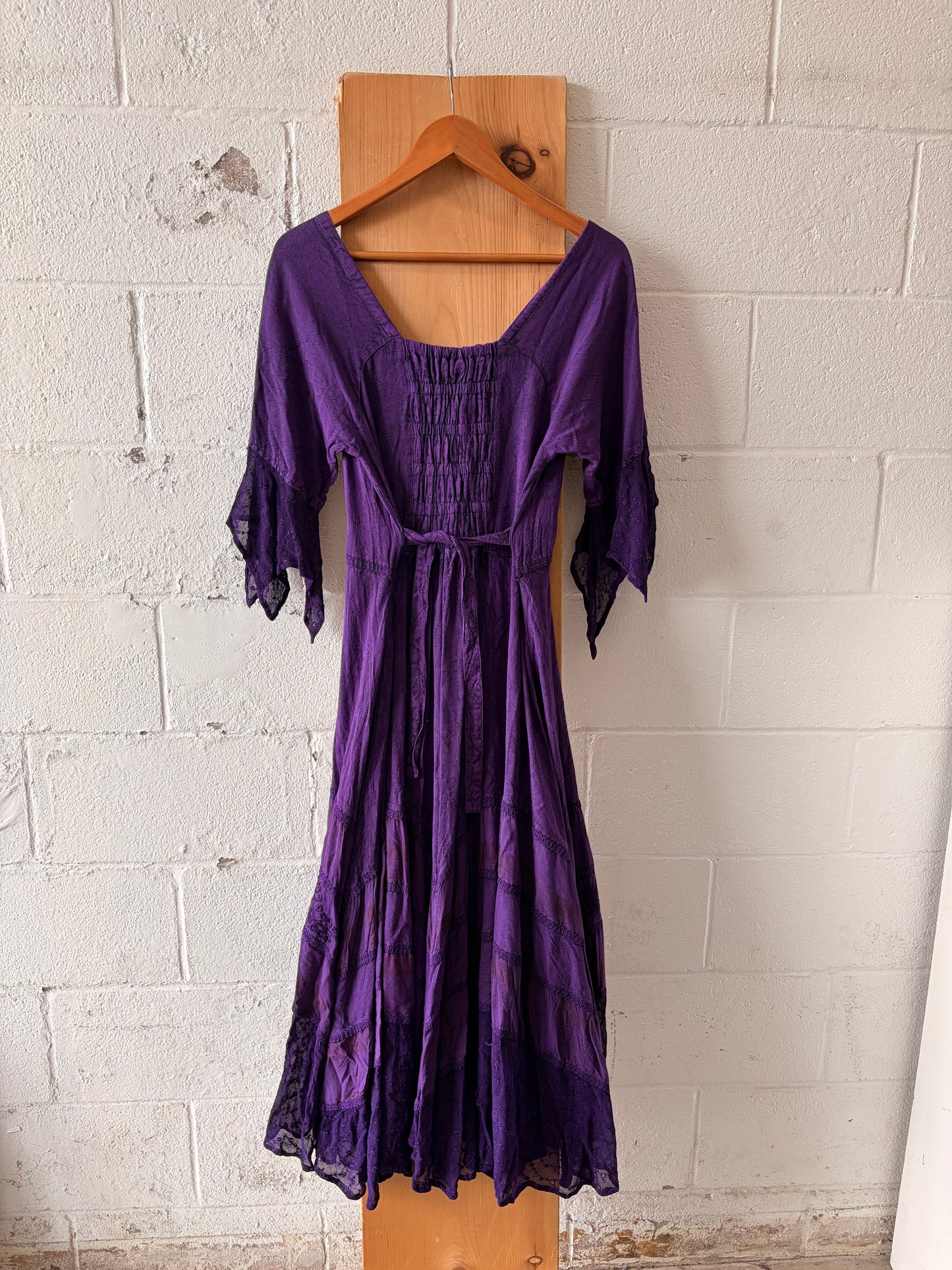 Purple Renaissance Fairy Dress : S/M