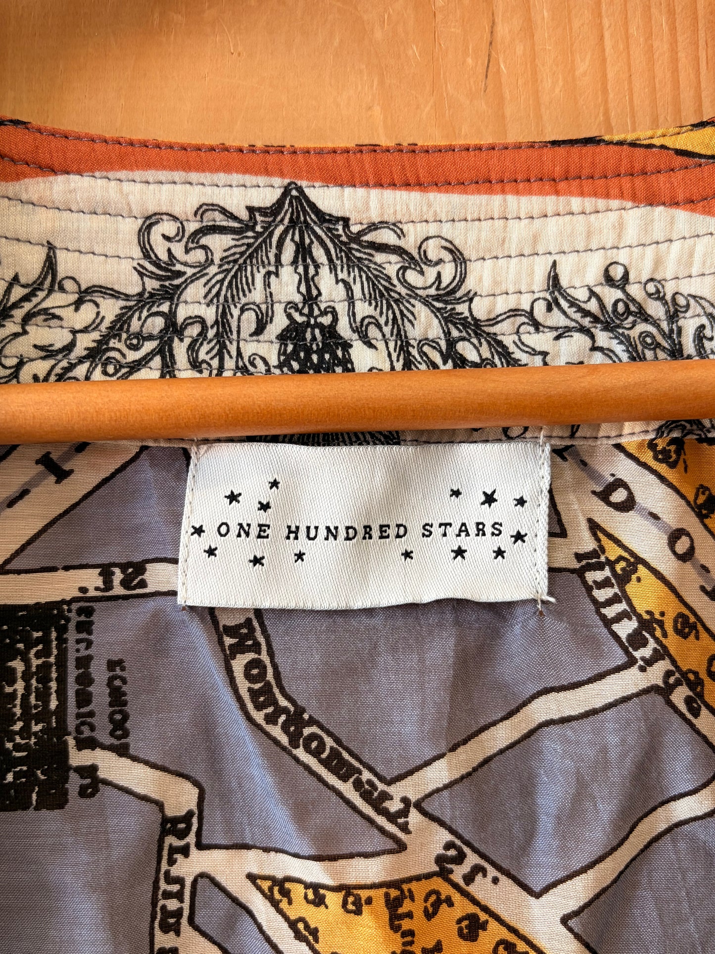 Boho Edinburgh & Leith Map Kimono
