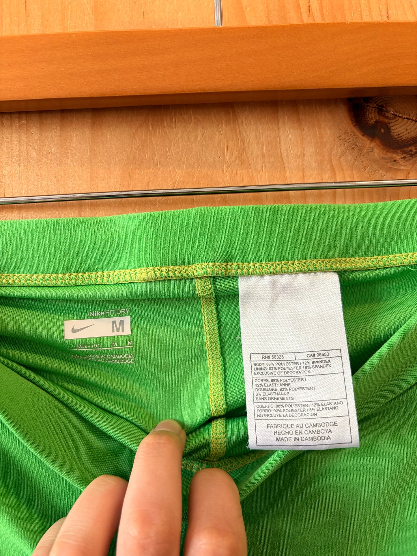 Green Nike Athletic Skort : M