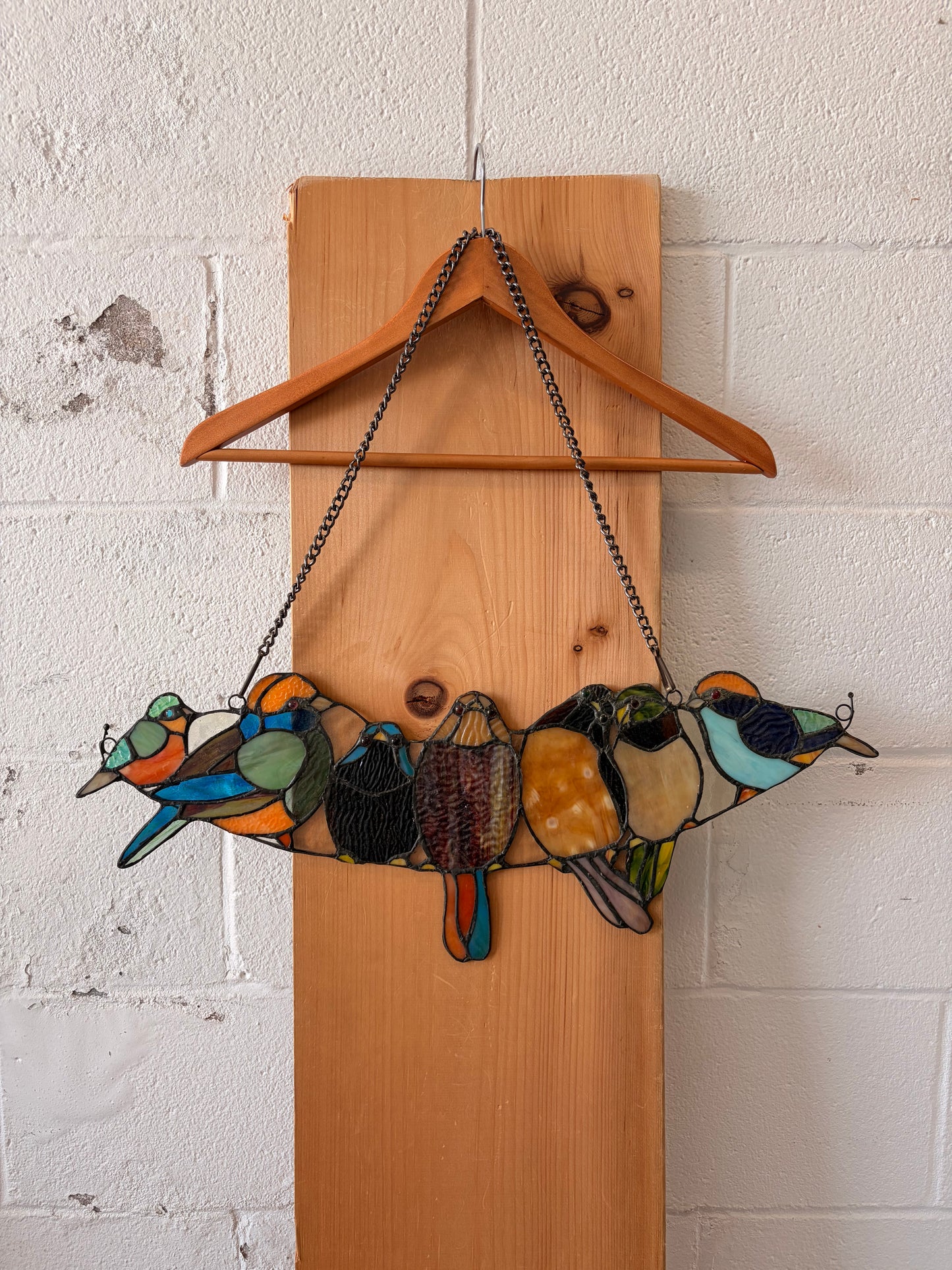 Stained Glass Bird Sun Catcher (Local Pick Up Only)