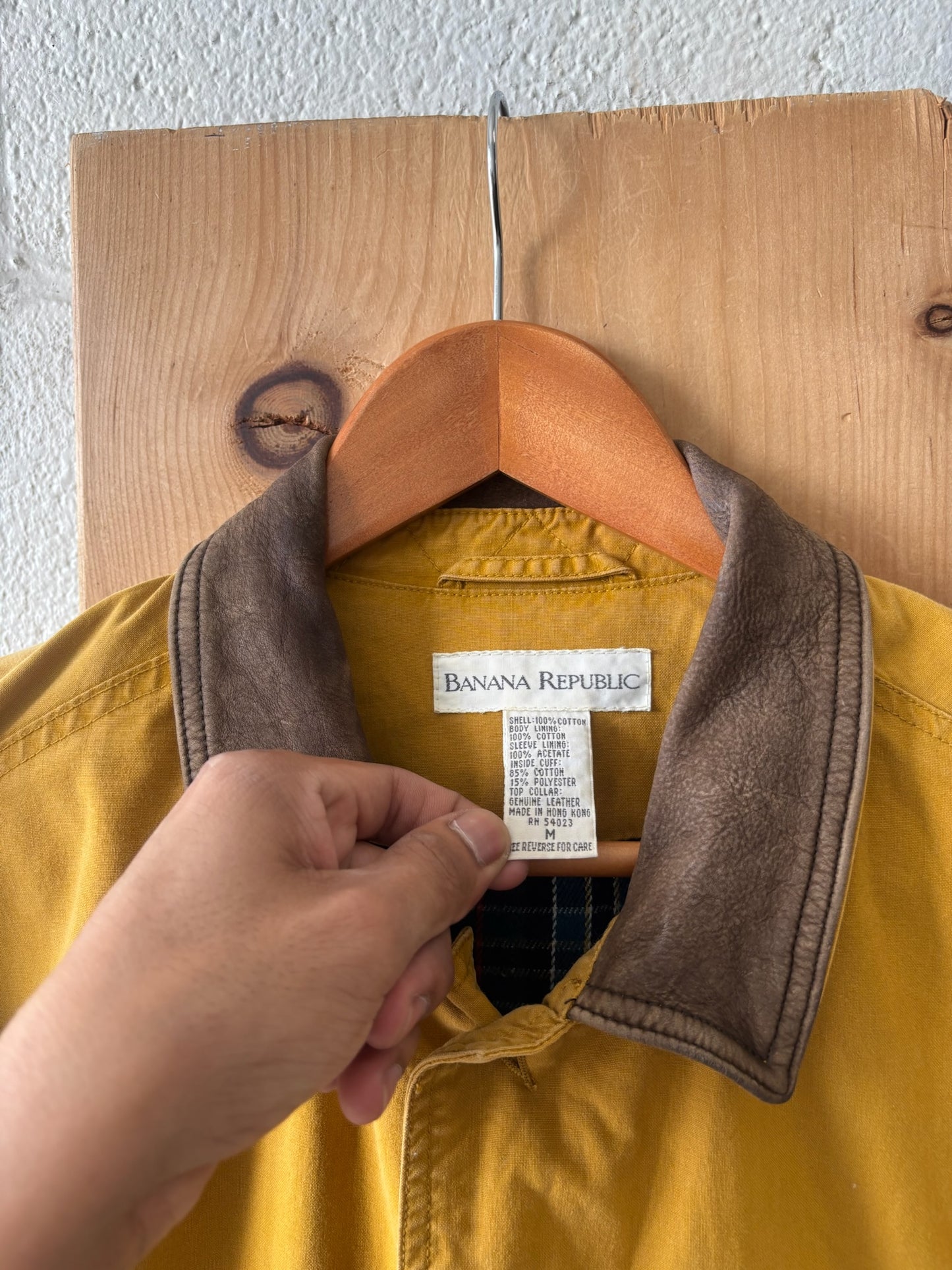 Vtg Banana Republic Chore Coat : M