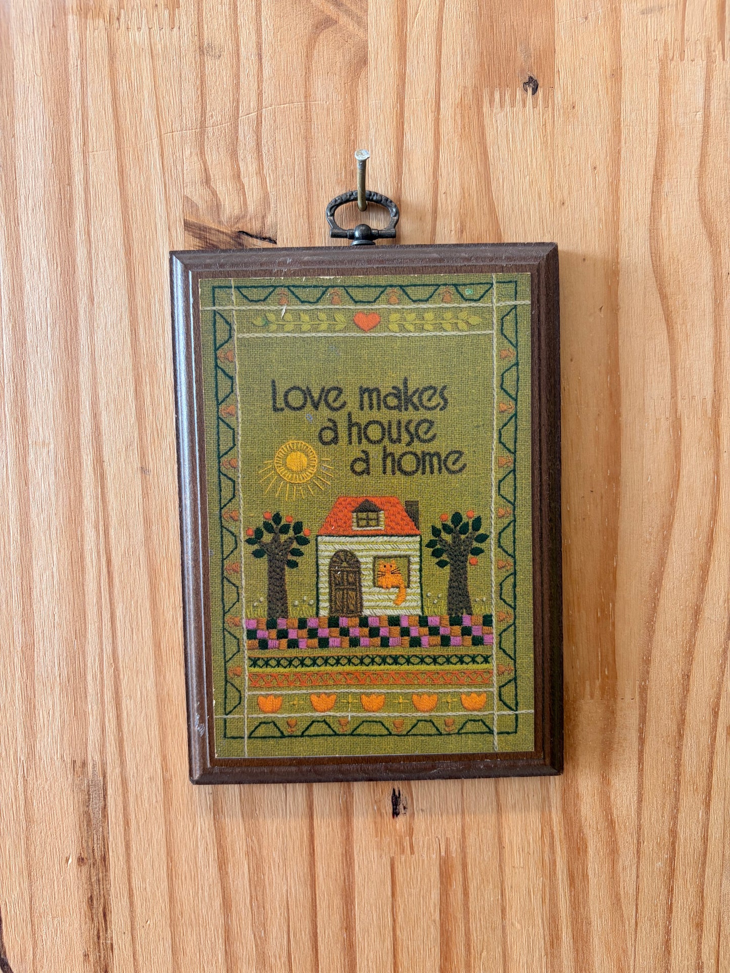 Little “Love Makes A Home” Plaque